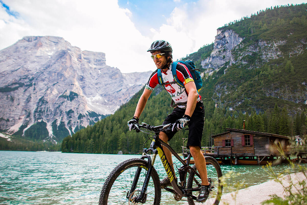 Radfahren Pragser Wildsee