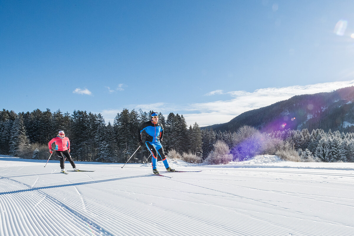 Sci di fondo nell' Weissen Lamm